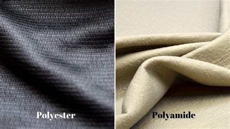 polyamide vs polyester fabric.